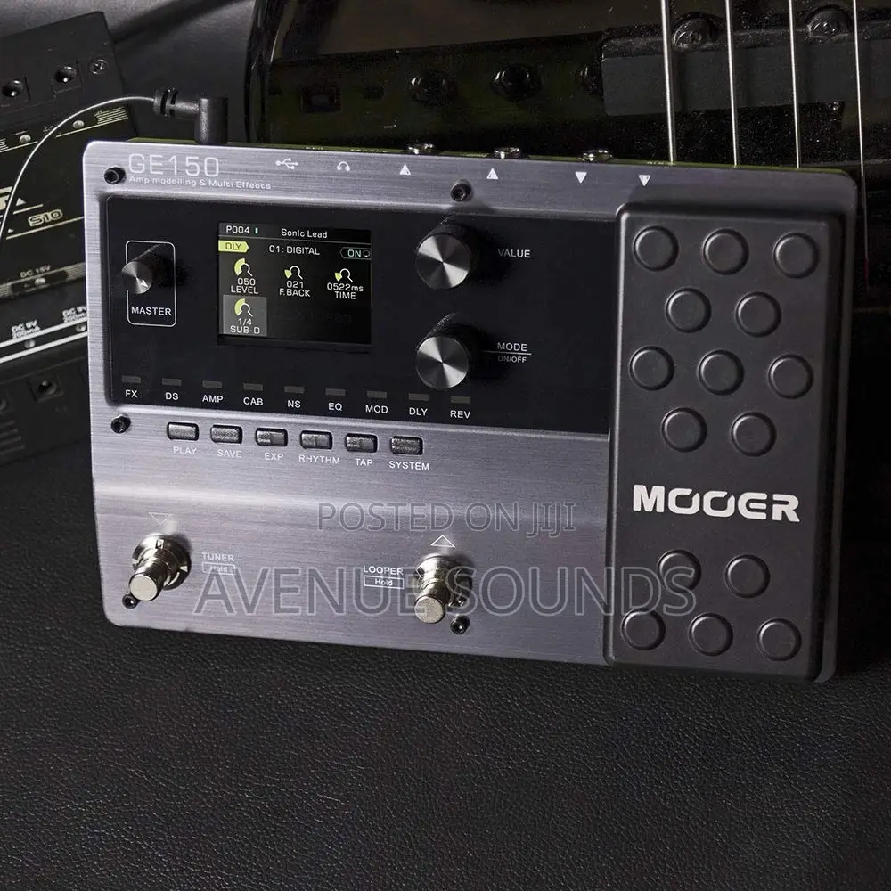 MOOER GE150 Guitar Multi-effects Pedal Modeling Pedal