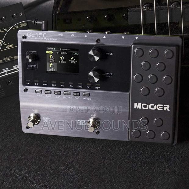 MOOER GE150 Guitar Multi-effects Pedal Modeling Pedal