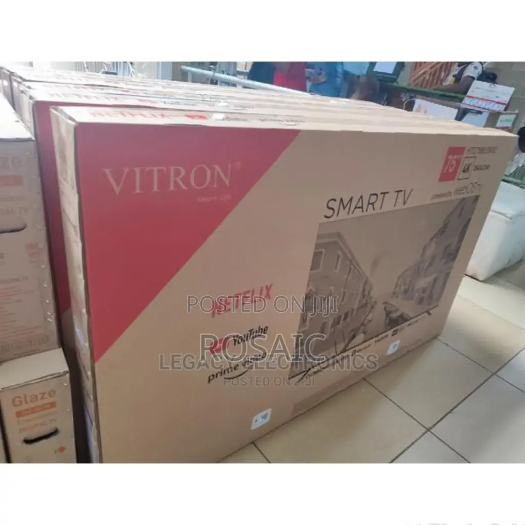 Vitron 75 Inches Smart Android Tv