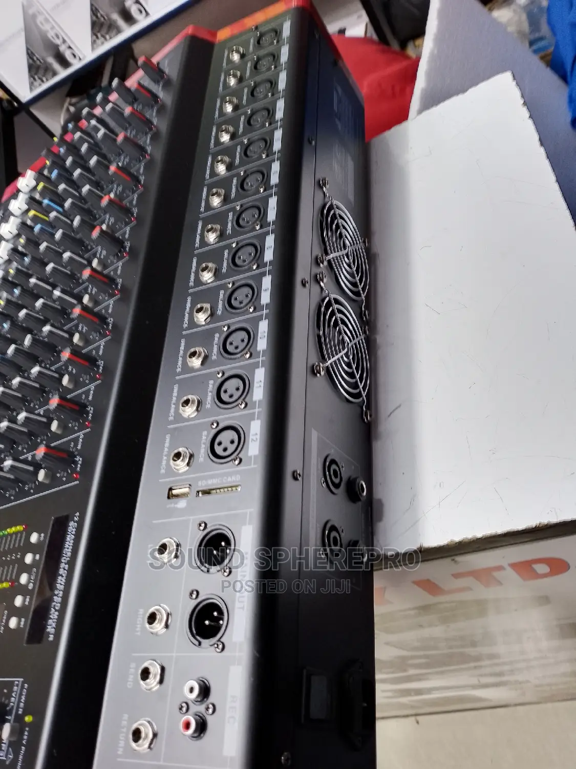 Max 12 Channel Powered Mixer