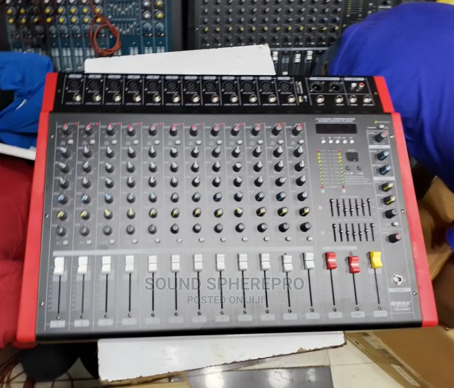 Max 12 Channel Powered Mixer