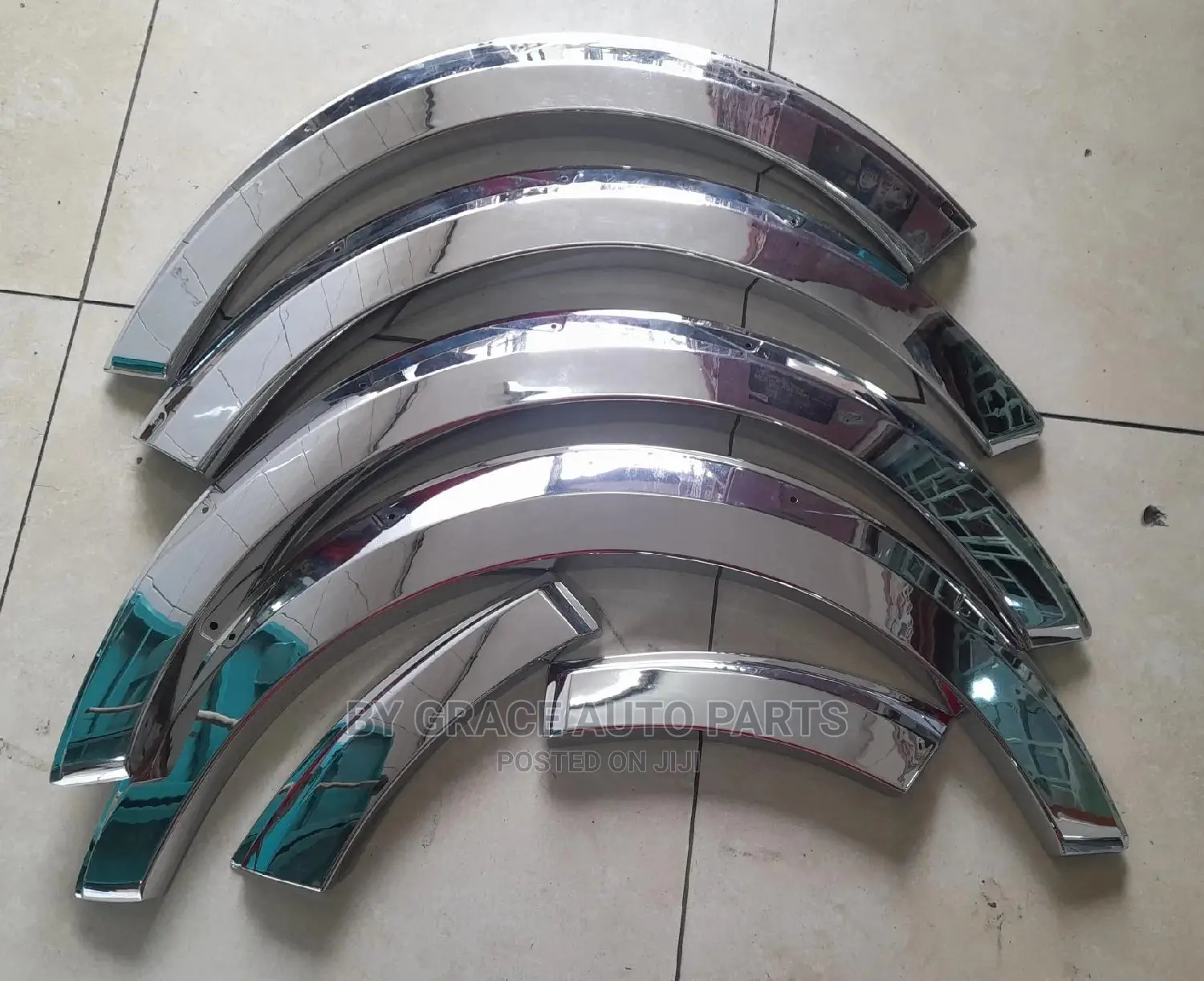 Chrome Fender Flares Liner Hiace 7l/9l