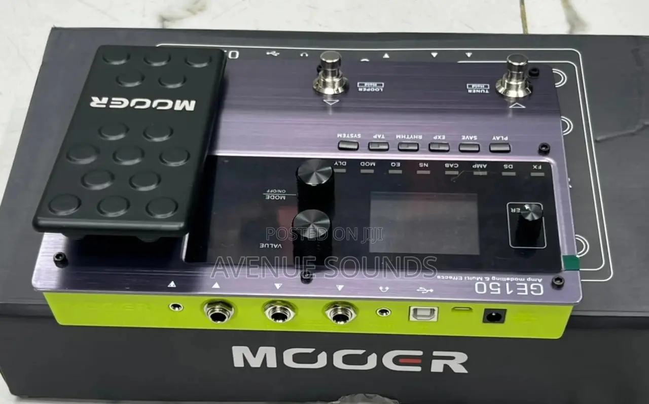 MOOER GE150 Electric Guitar Portable Multi-Effects Processor