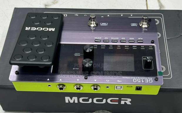 MOOER GE150 Electric Guitar Portable Multi-Effects Processor - thumbnail 3