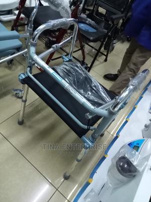 Walking Frames Without Wheels With A Seat - main view