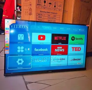 Tv 32 Inch Vitron Frameless Smart Android Tv,