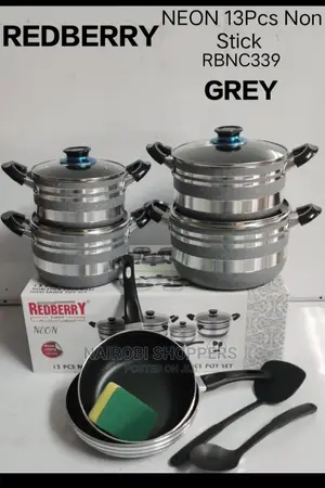 13pcs Nonstick Stainless Steel Cookware