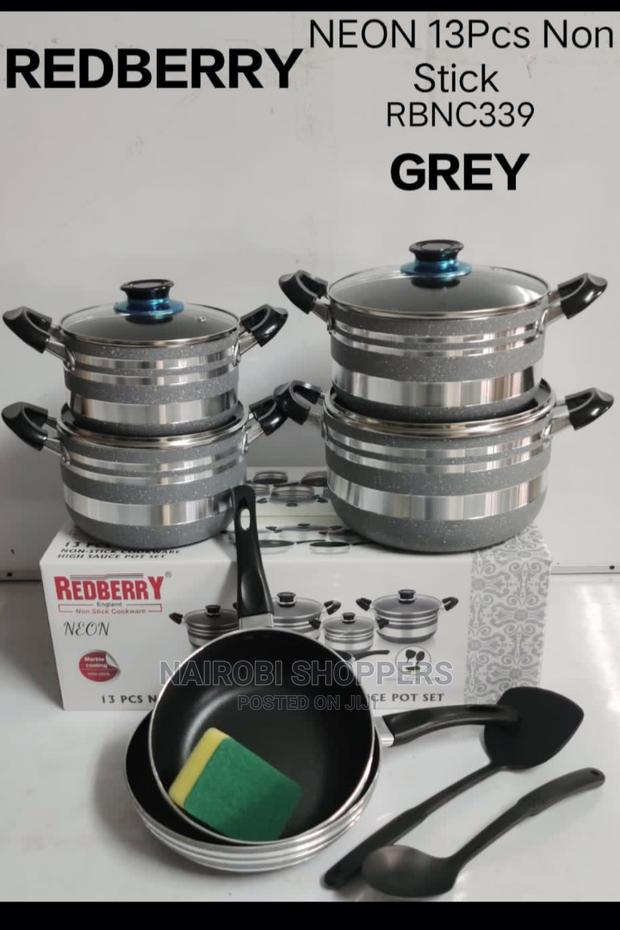 13pcs Nonstick Stainless Steel Cookware - main view