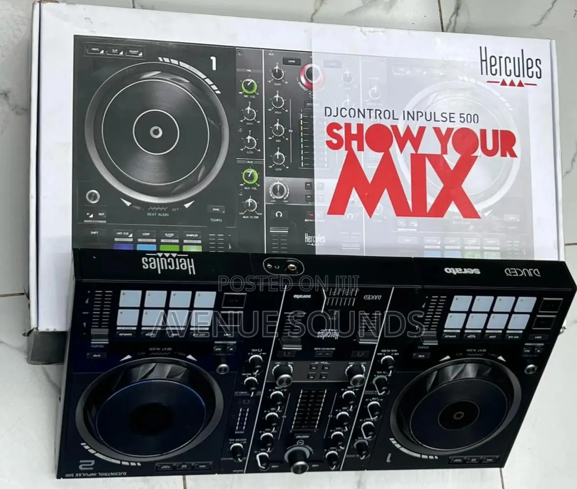 Hercules DJ Control Inpulse 500: 2-Deck USB DJ Controller