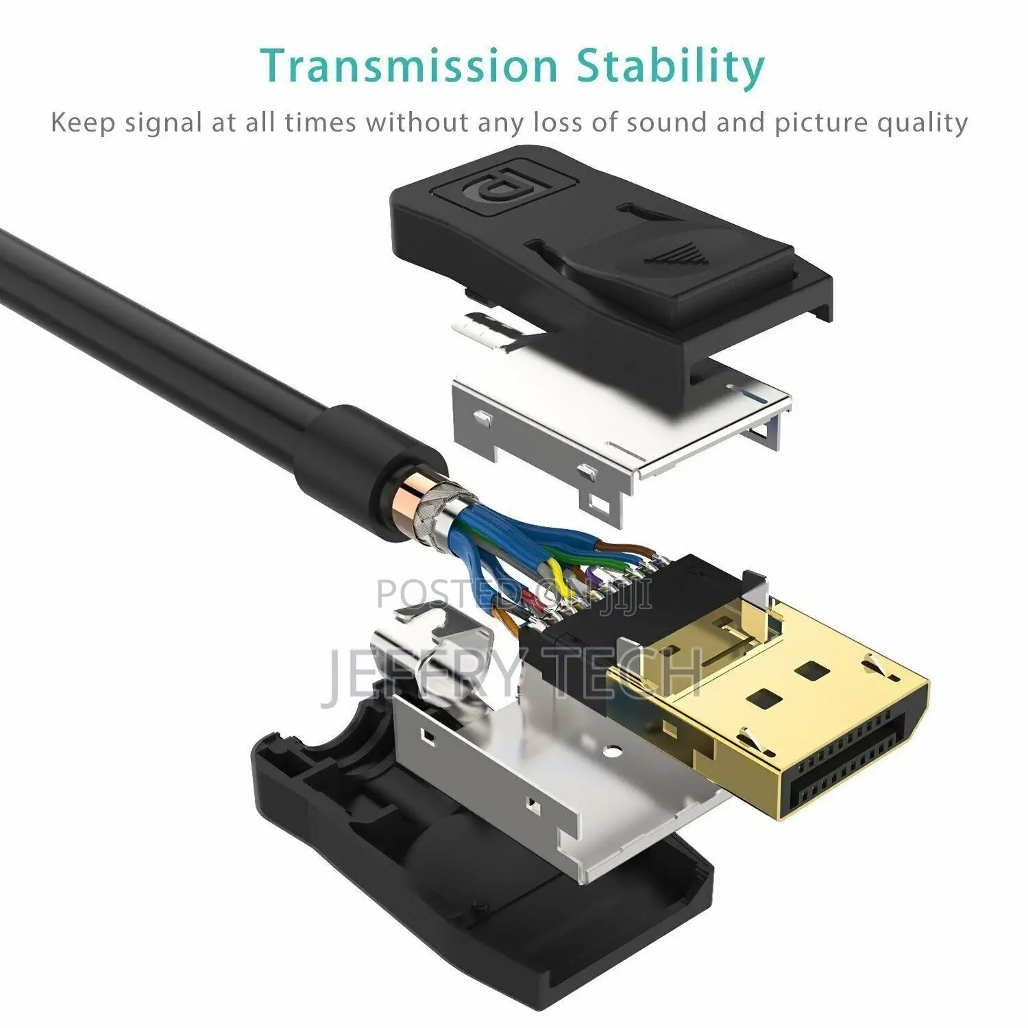 Displayport to Display Port Cable DP Male to Male Cord