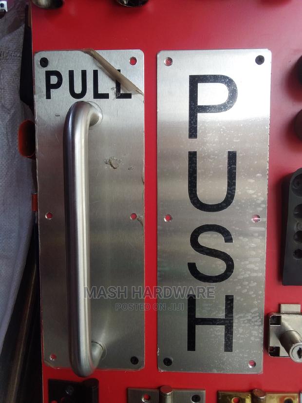 Stainless Steel Pull Handle and Push Indicator - main view