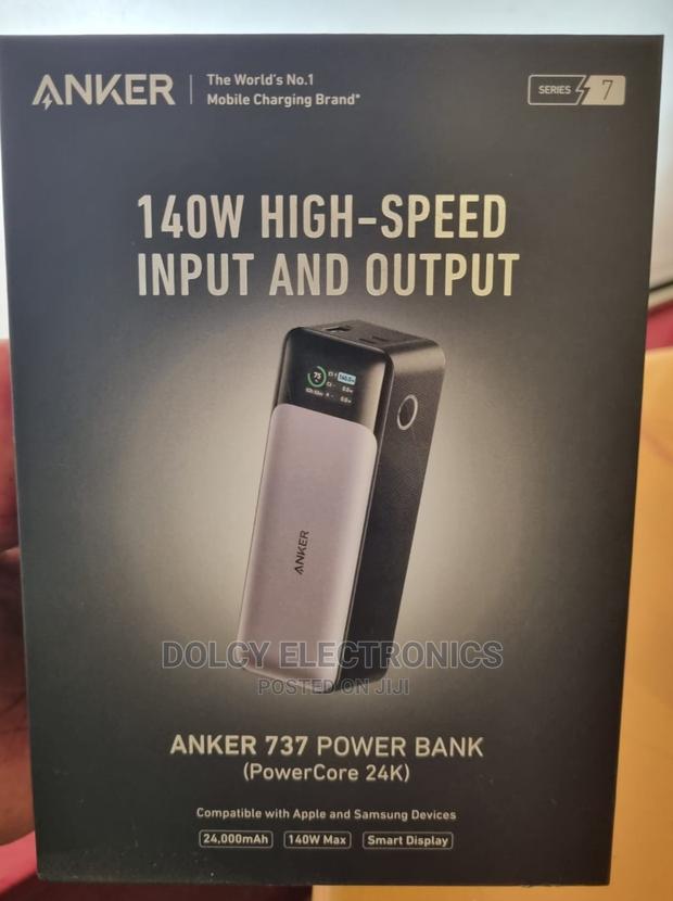 Anker 737 Power Bank 24,000mah 3-Port Portable Charger
