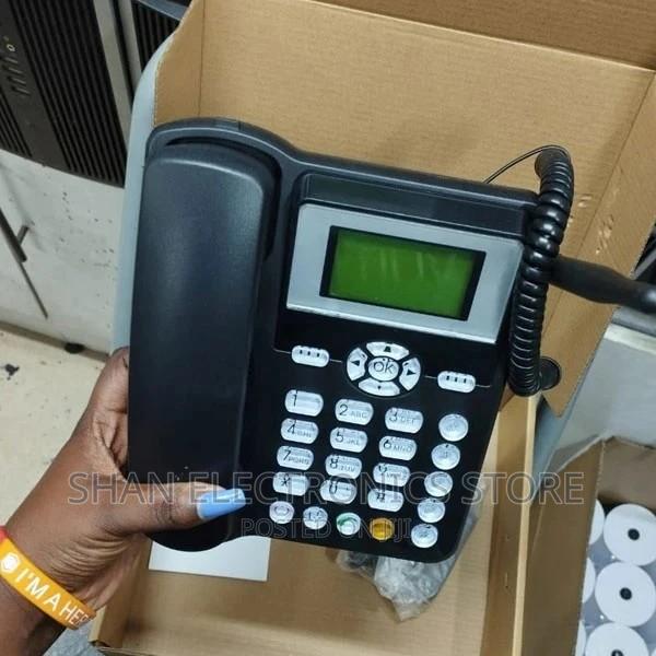 GSM Desktop Phone. Or Landline Phone - main view