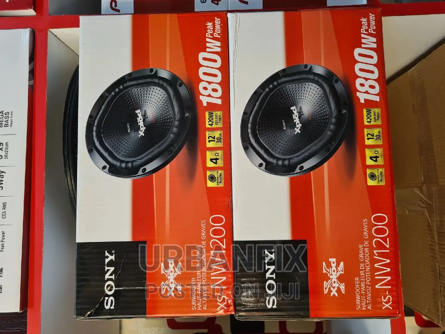 Sony 1800 Watts 12 Inch Bass Subwoofer