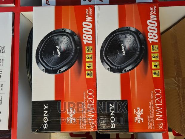 Sony 1800 Watts 12 Inch Bass Subwoofer
