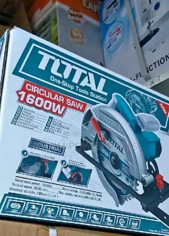 Total Circular Saw 1600W [185mm]
