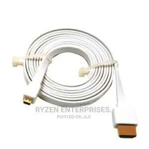 D-Link HDMI to Micro HDMI 1.8 Meter Flat Cable - White