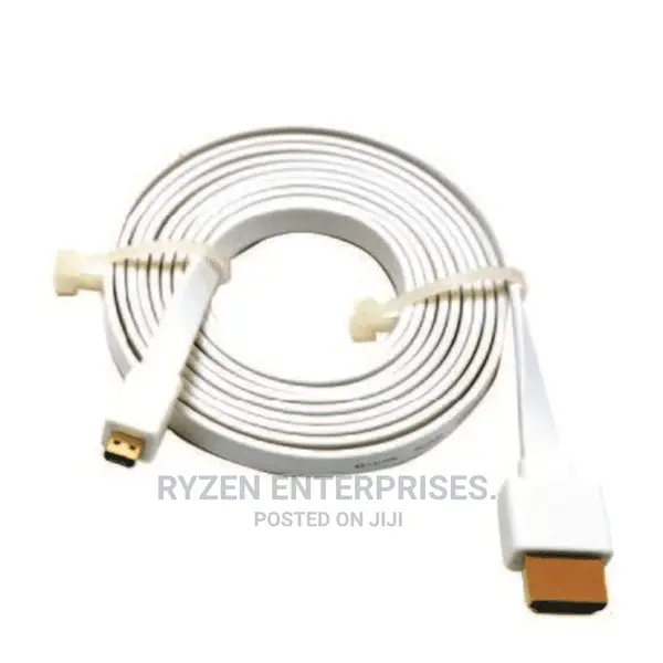 D-Link HDMI to Micro HDMI 1.8 Meter Flat Cable - White