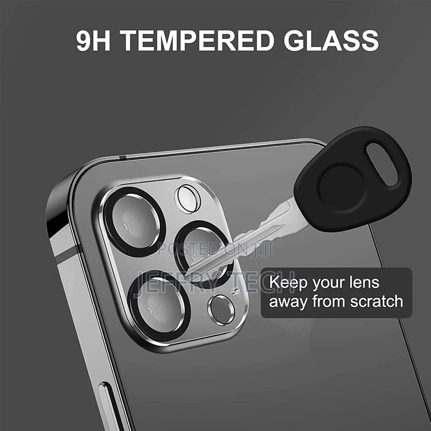 iPhone 14,13,12,11 Pro Tempered Glass Camera Lens Protector