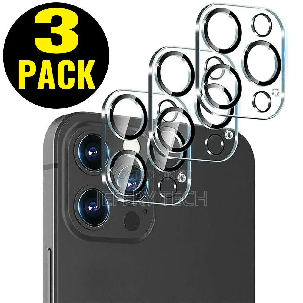 iPhone 14 13 12 11 Pro Max Tempered Glass Camera Lens Cover