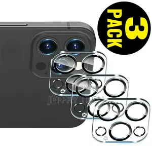 iPhone 14 13 12 11 Pro Max Tempered Glass Camera Lens Cover