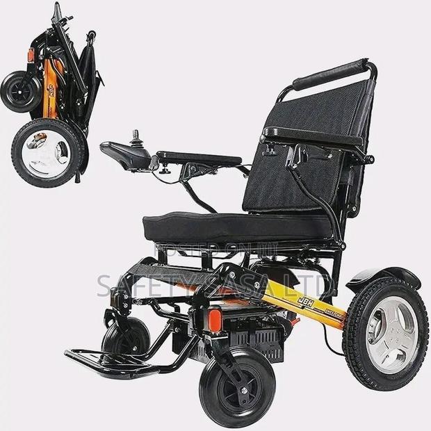 Foldable Electric Wheelchair Lightweight - main view