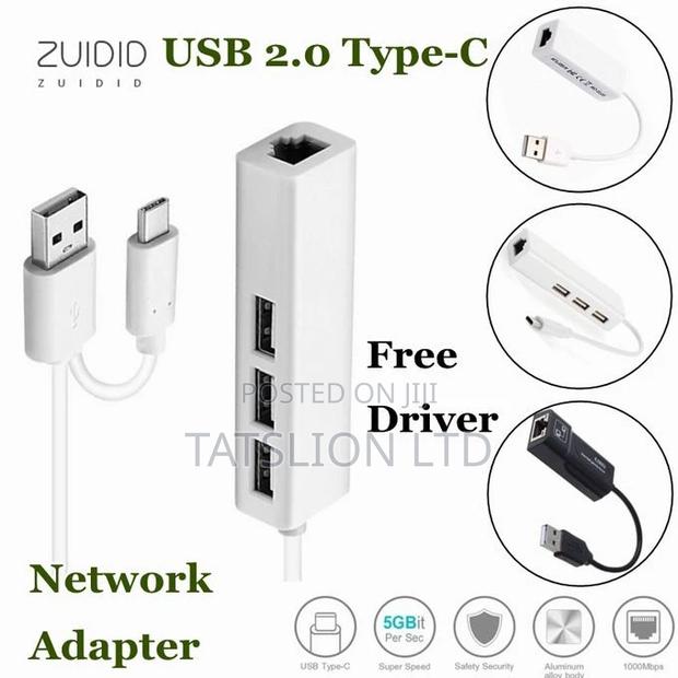 Lan to Type C Adapter - main view