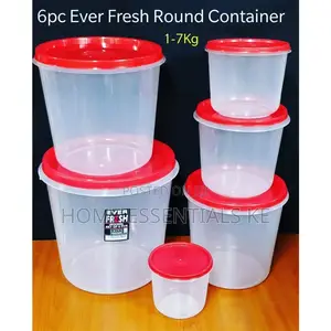 Crown Everfresh Round a Set of 6pcs