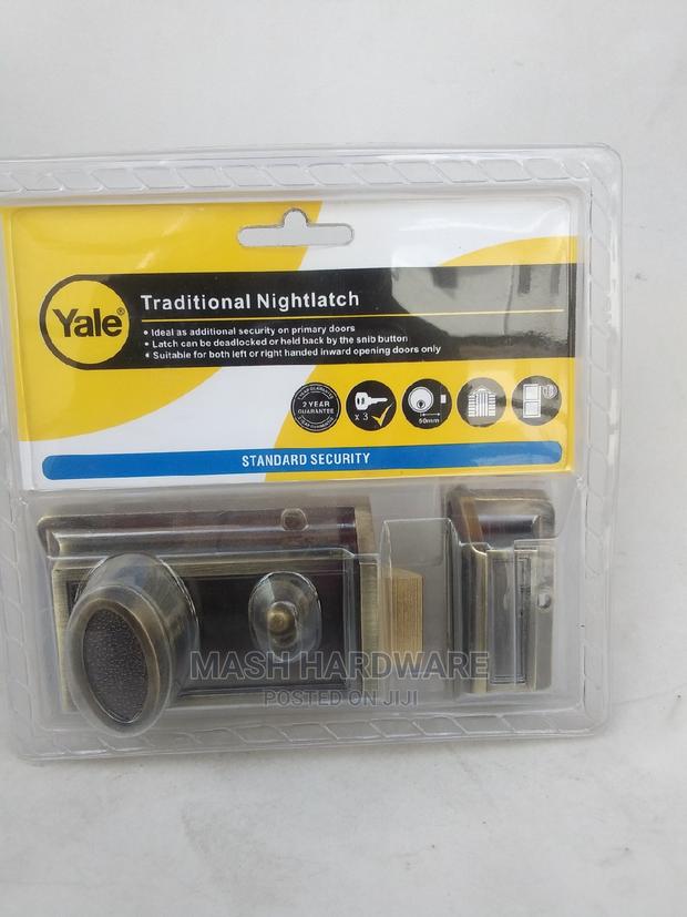 Top Security Yale Night Latch - main view