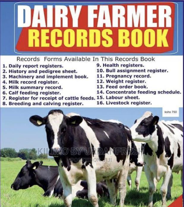 Dairy Cow Recording Keeping Booklets.Price Per Booklet.