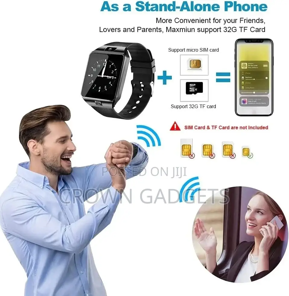 Padgene DZ09 Bluetooth Touchscreen Smartwatch