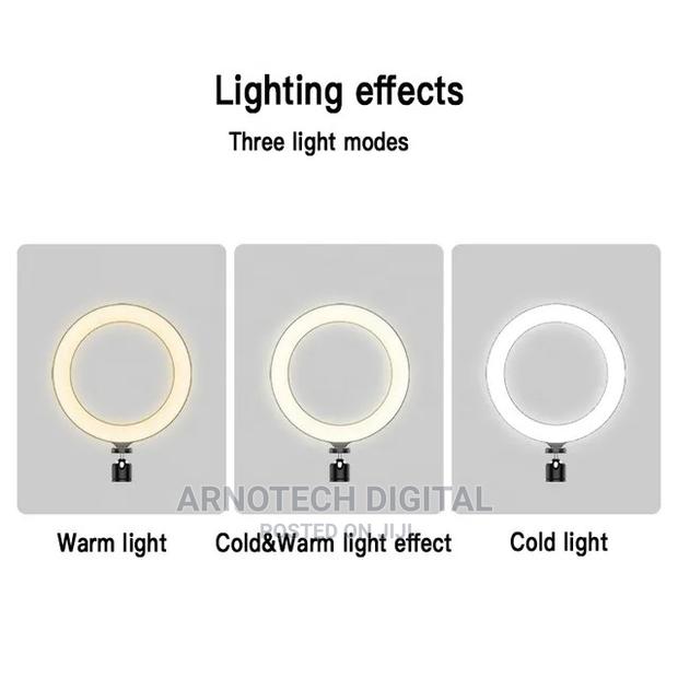 10" Selfie Ring Light With Stand - thumbnail 3
