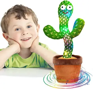 Funny Cactus Plant Talking Dancing Toy