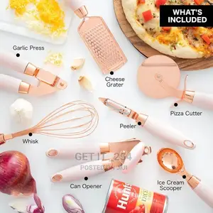 High Quality7pcs Kitchen Gadget Set With Copper Plated