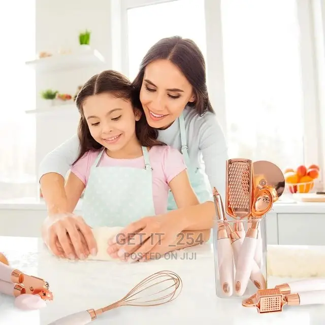 High Quality7pcs Kitchen Gadget Set With Copper Plated