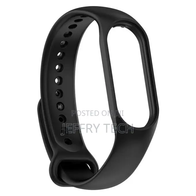 Silicone One-Piece Wristwatch Strap for Xiaomi Mi Band 5 6 7