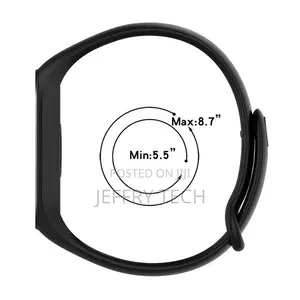 Silicone One-Piece Wristwatch Strap for Xiaomi Mi Band 5 6 7