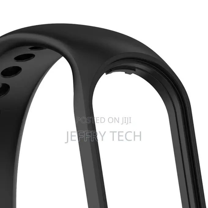 Silicone One-Piece Wristwatch Strap for Xiaomi Mi Band 5 6 7