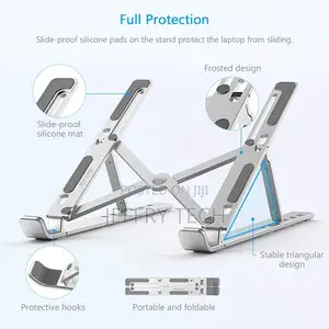 Portable Adjustable Aluminum Alloy Laptop Stand Notebook Hol