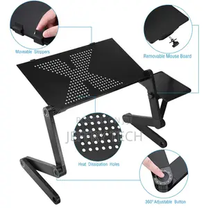 360° Adjustable Laptop Table Stand Lap Sofa Bed Tray Foldabl