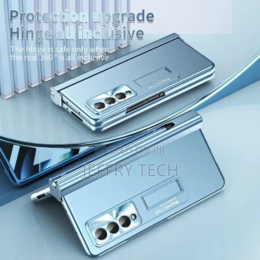 Case Hard Frame Tempered Glass for Samsung Galaxy Z Fold4 Fo