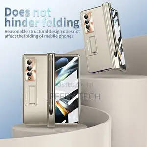 Case Hard Frame Tempered Glass for Samsung Galaxy Z Fold4 Fo
