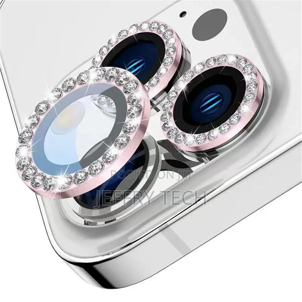 Metal Ring Lens Glass for iPhone 14 Pro 13 Pro 12 11 Pro Cam
