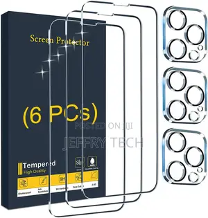 iPhone 14 13 12 11 Pro Max Tempered Glass Screen Protector