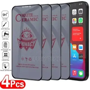 Ceramic Anti-Spy Privacy Screen Protector for iPhone 13