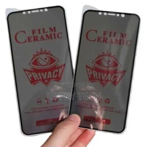 Ceramic Anti-Spy Privacy Screen Protector for iPhone 13