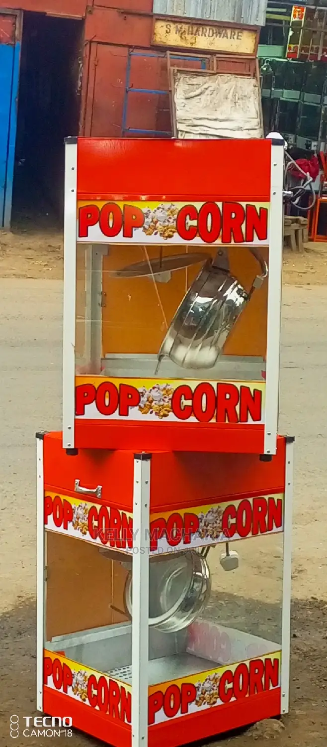 Popping Popcorn  Machines