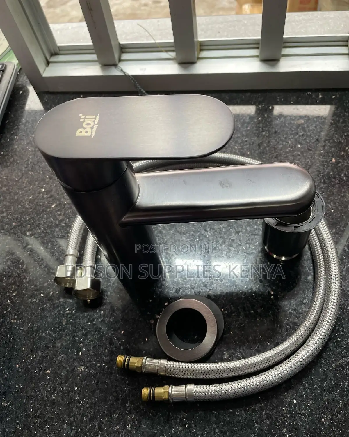 Black Wash Basin Mixer Tap Sink Tap Elegant Premium Quality