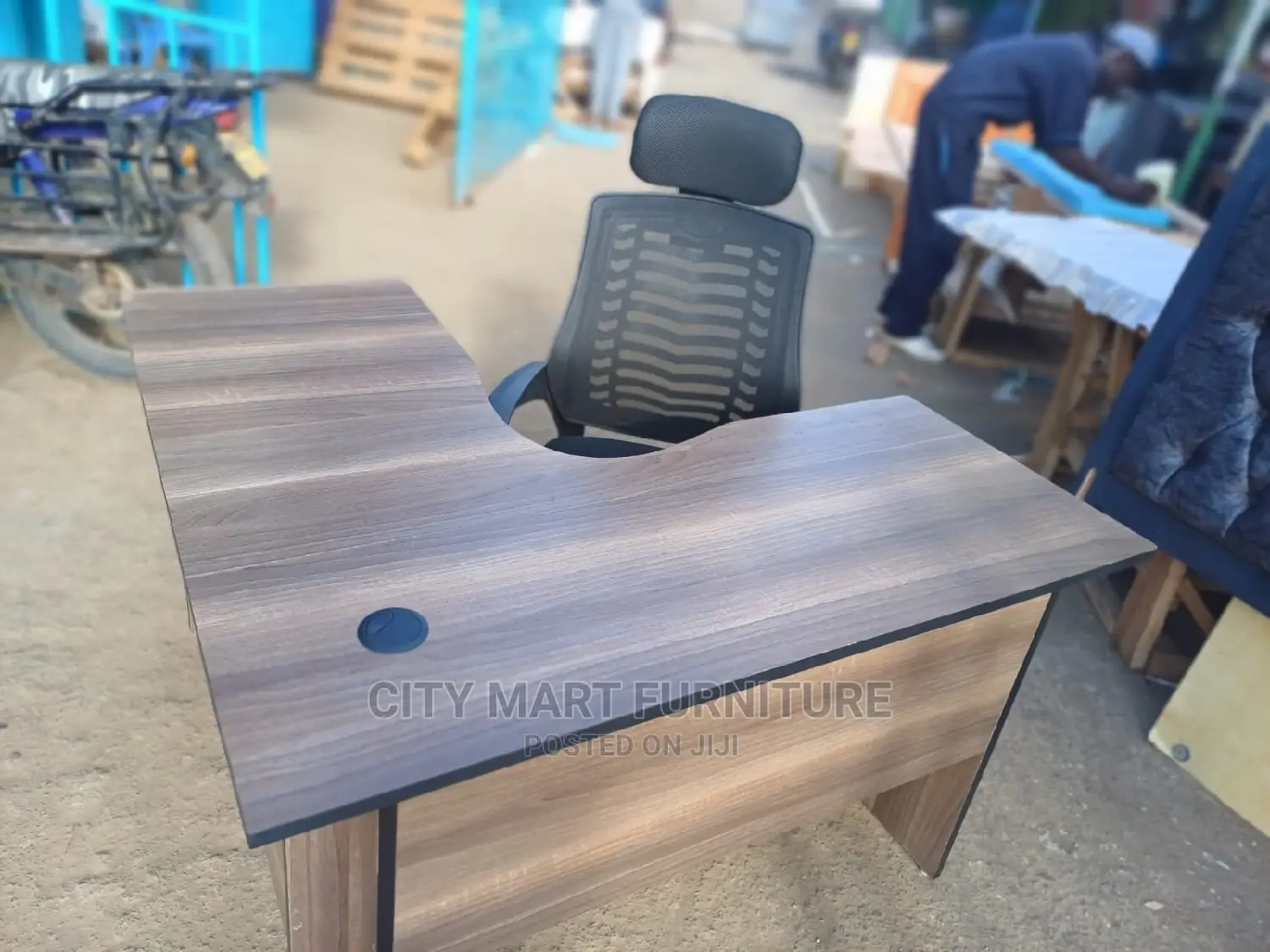 Office Chair+ LShaped Office Desk in Thika Furniture, Citymart