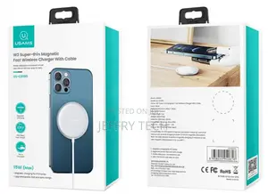 Us-Cd160 W2 Alloy Super-Thin Magnetic Fast Wireless Charger